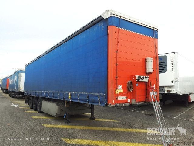 Semi-reboque aberto com lona Schmitz Cargobull Semitrailer Curtainsider Standard