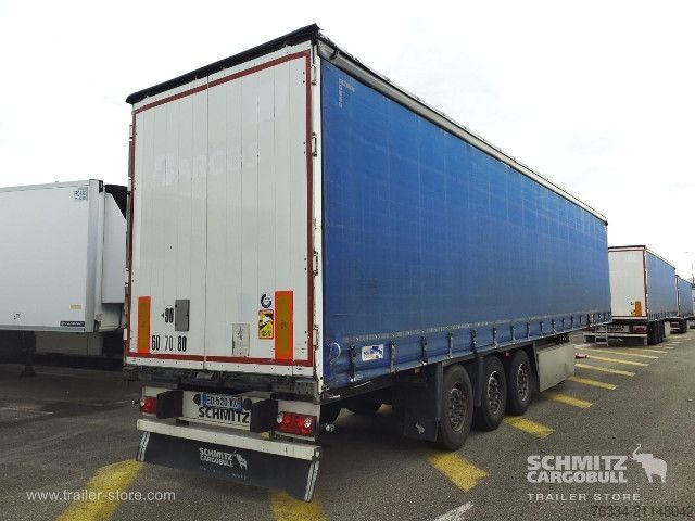 Semi-reboque aberto com lona Schmitz Cargobull Semitrailer Curtainsider Standard