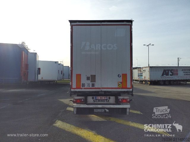 Semi-reboque aberto com lona Schmitz Cargobull Semitrailer Curtainsider Standard Hayon