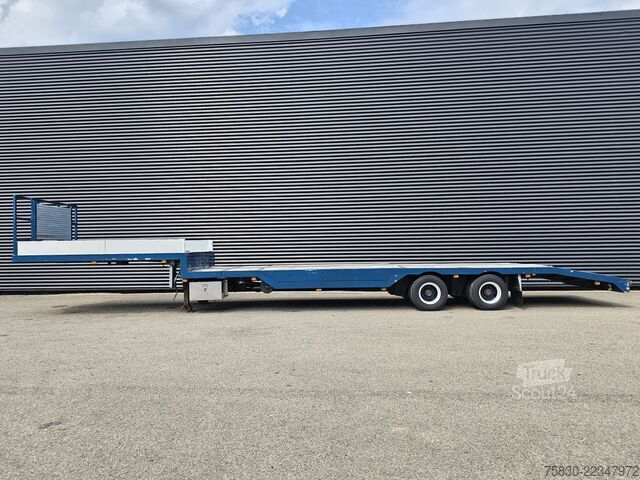 Dieplader Draco SEMI TRAILER / EXTENDABLE / 2 X STEERING AXLE