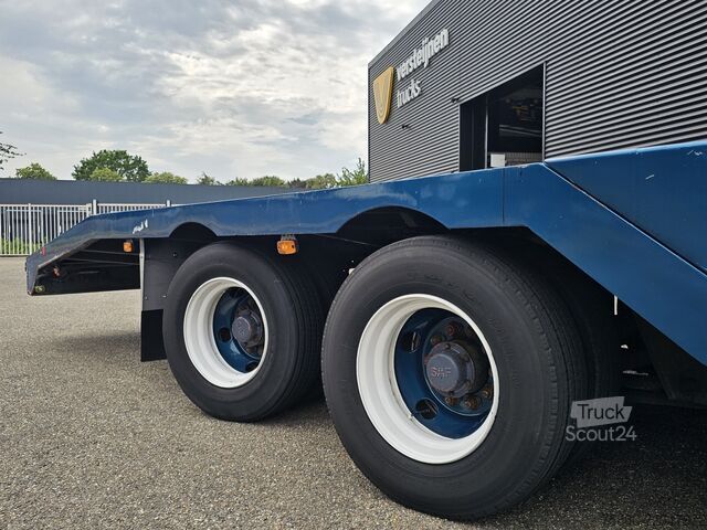 Dieplader Draco SEMI TRAILER / EXTENDABLE / 2 X STEERING AXLE