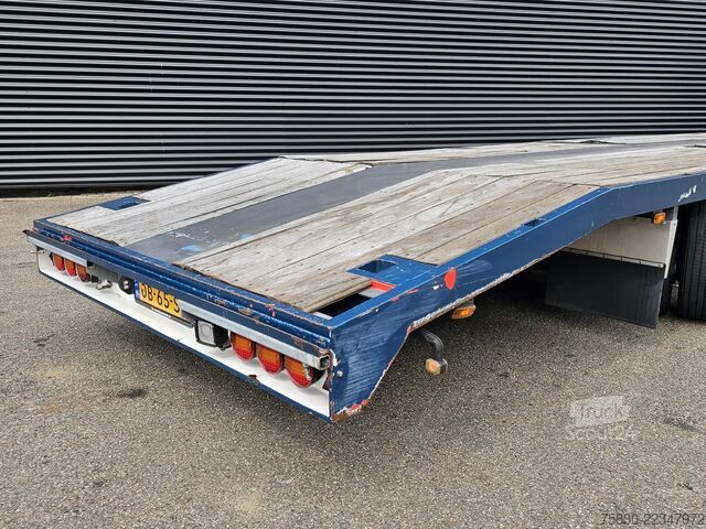 Dieplader Draco SEMI TRAILER / EXTENDABLE / 2 X STEERING AXLE