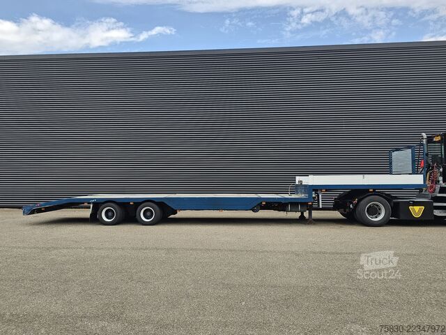 Dieplader Draco SEMI TRAILER / EXTENDABLE / 2 X STEERING AXLE