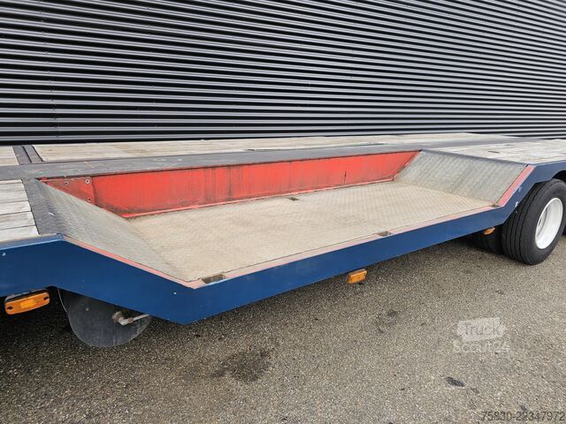 Dieplader Draco SEMI TRAILER / EXTENDABLE / 2 X STEERING AXLE