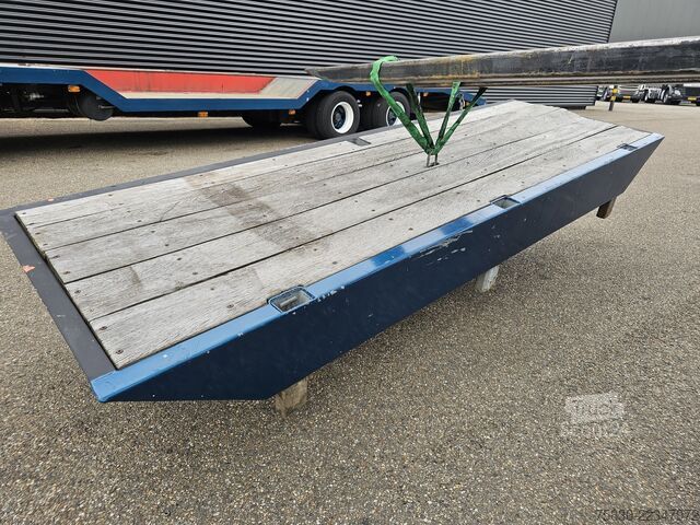 Dieplader Draco SEMI TRAILER / EXTENDABLE / 2 X STEERING AXLE