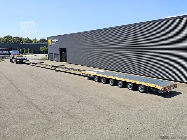 Χαμηλός φορτωτής Broshuis 6 ABSD-85 / 3 X EXTENDABLE - 46 MTR