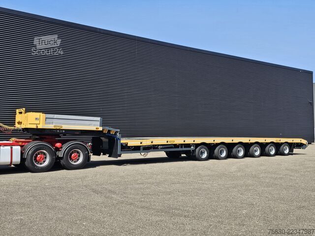 Χαμηλός φορτωτής Broshuis 6 ABSD-85 / 3 X EXTENDABLE - 46 MTR