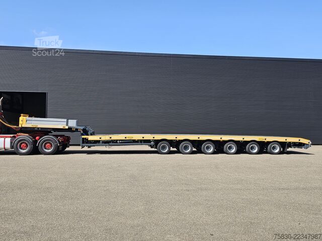 Χαμηλός φορτωτής Broshuis 6 ABSD-85 / 3 X EXTENDABLE - 46 MTR