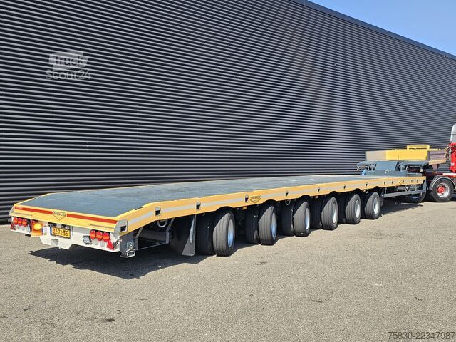 Χαμηλός φορτωτής Broshuis 6 ABSD-85 / 3 X EXTENDABLE - 46 MTR