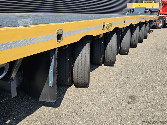 Χαμηλός φορτωτής Broshuis 6 ABSD-85 / 3 X EXTENDABLE - 46 MTR