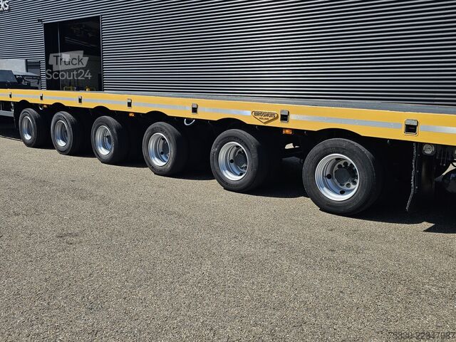 Χαμηλός φορτωτής Broshuis 6 ABSD-85 / 3 X EXTENDABLE - 46 MTR