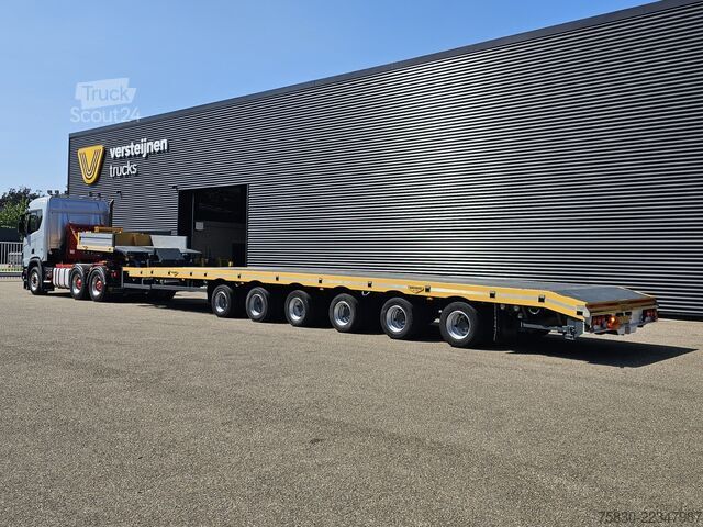 Χαμηλός φορτωτής Broshuis 6 ABSD-85 / 3 X EXTENDABLE - 46 MTR