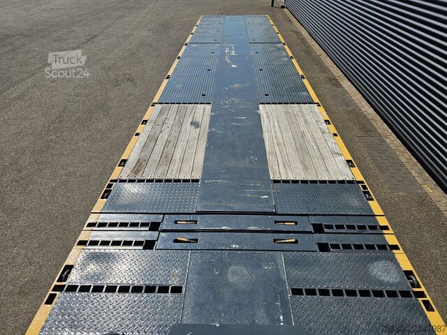 Χαμηλός φορτωτής Broshuis 6 ABSD-85 / 3 X EXTENDABLE - 46 MTR