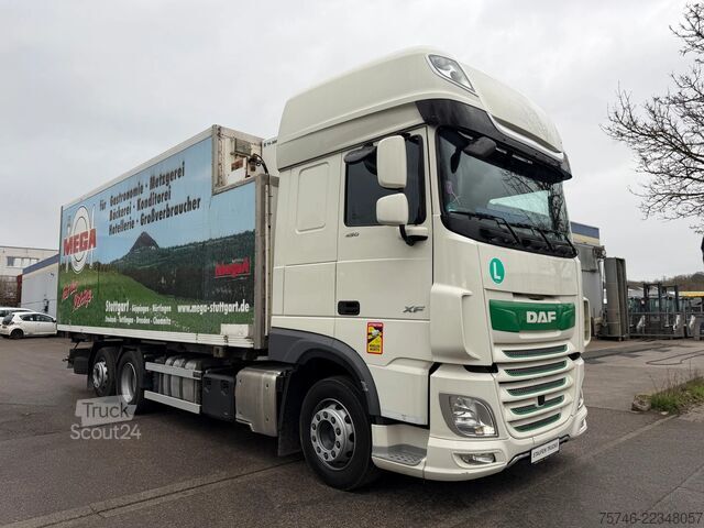  DAF XF 106.450 FLEISCHKOFFER, 6x2, Rohrbahnen ,E6D