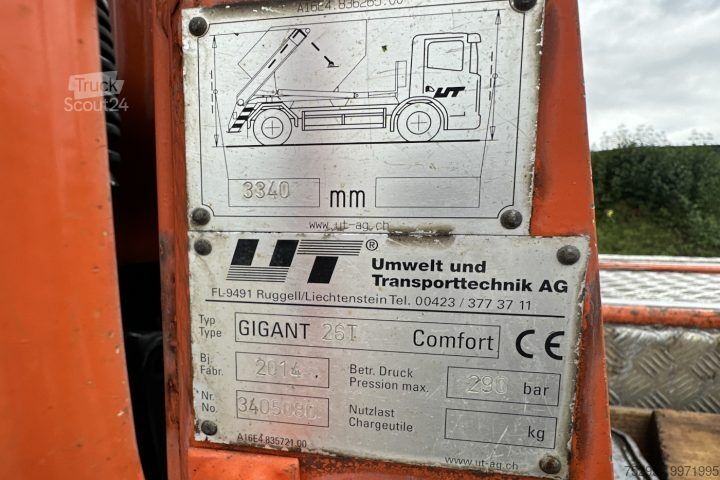 Billenőplatós teherautó Volvo FM-420 Gigant / Swiss-Vehicle