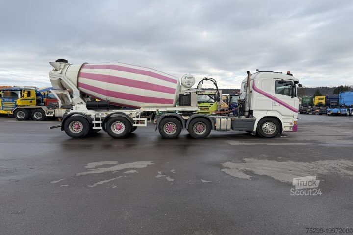 Tracteur routier standard Scania R580 6x4 Schwing 10m³/ Swiss-Vehicle
