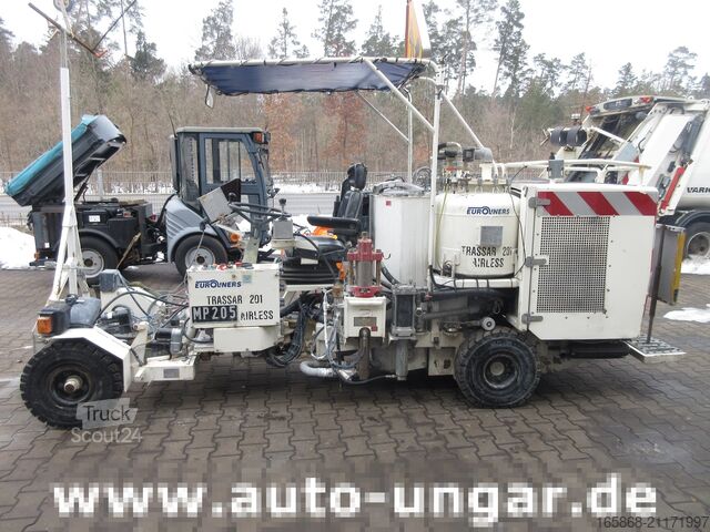 Road marking machine Euroliners Trassar 201A  Airless Roadmarking Markie