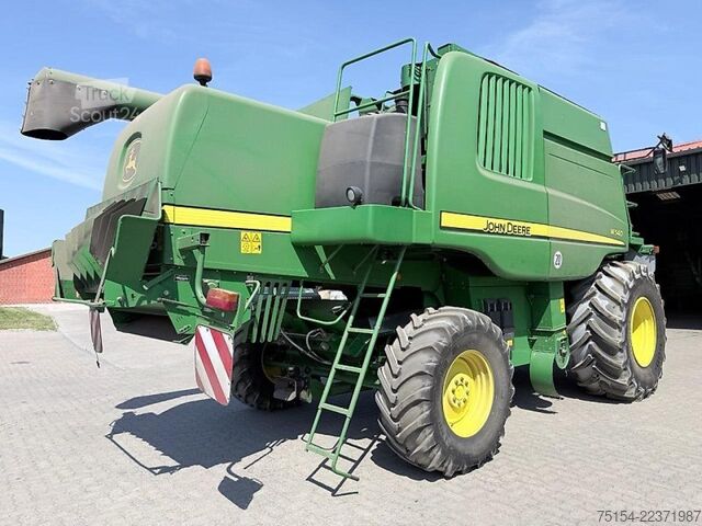 Комбайн John Deere W540 mit Raspvorsatz