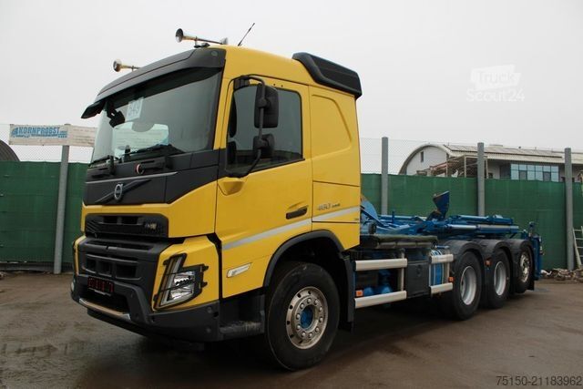 Camion per usi speciali VOLVO FMX 460 8x4 BL - SILOAUFSTELLER - Nr.: 549