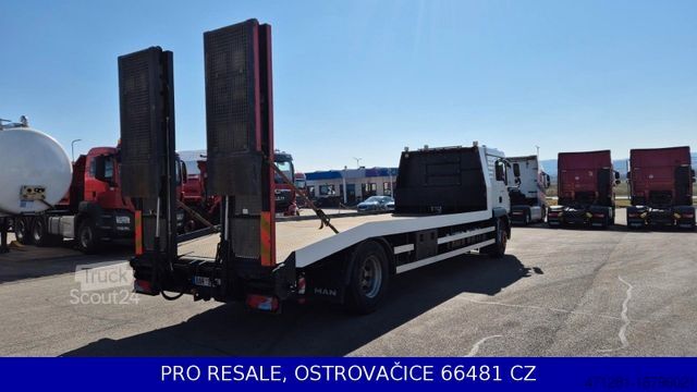Autószállító teherautó MAN TGM 18.250 BL EURO 5 - AUTOTRANSPORTER + H.RAMP
