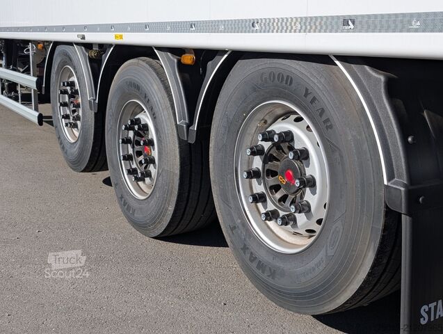 Ημιρυμουλκούμενο με κινούμενο δάπεδο STAS 90 cbm, Cargofloor 10 mm, 2x Liftachse, MIETEN?