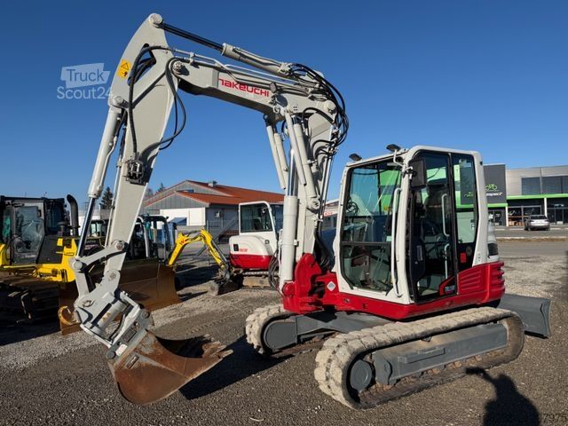 Mini-excavator TAKEUCHI TB 290-2  Powertili  Werstelauslleger