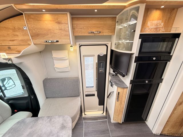 Half-integraal camper FRANKIA M-Line Luxury T 7400 GD *Einzelbetten-Face2Face*