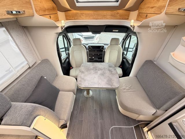 Half-integraal camper FRANKIA M-Line Luxury T 7400 GD *Einzelbetten-Face2Face*