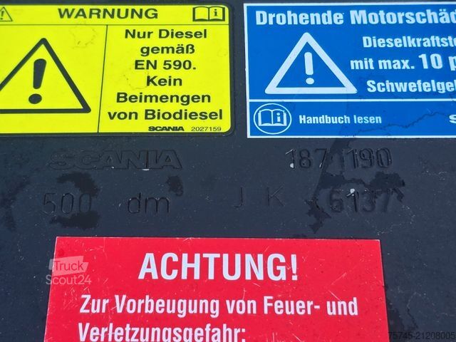 Standard tractor unit SCANIA S500 * ACC * VOLLLUFT *  ALCOA * PARKCOOL