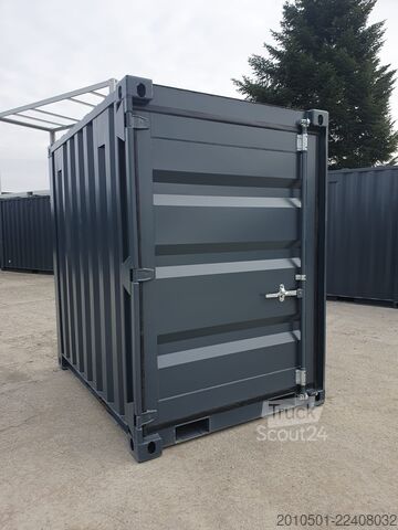 Contenedor marítimo 5 Fuß Lagercontainer, Minilagercontainer Moverbox, Baucontainer, Werkzeuglager