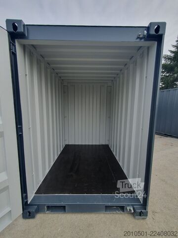 Contenedor marítimo 5 Fuß Lagercontainer, Minilagercontainer Moverbox, Baucontainer, Werkzeuglager