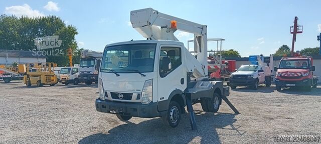 κλειστό βαν Nissan Cabstar Palfinger P200A - 20m - 200 kg