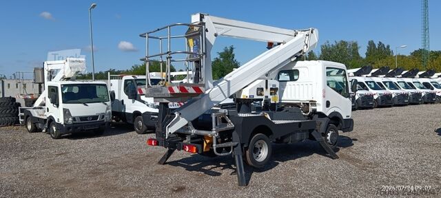 κλειστό βαν Nissan Cabstar Palfinger P200A - 20m - 200 kg