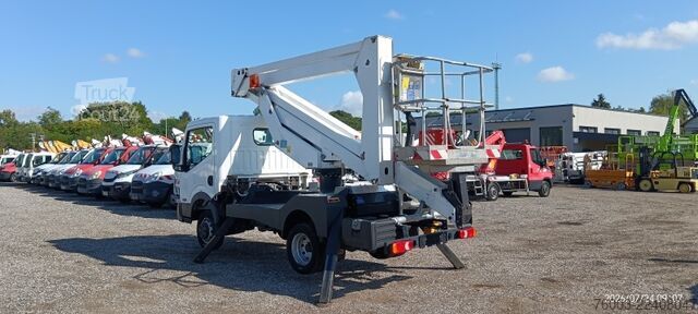 κλειστό βαν Nissan Cabstar Palfinger P200A - 20m - 200 kg