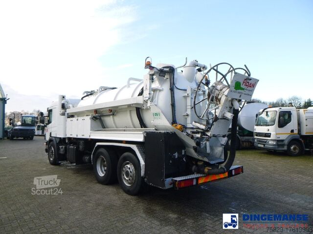 Kolkenzuiger Scania P124-420 6x2 vacuum tank 10.5 m3