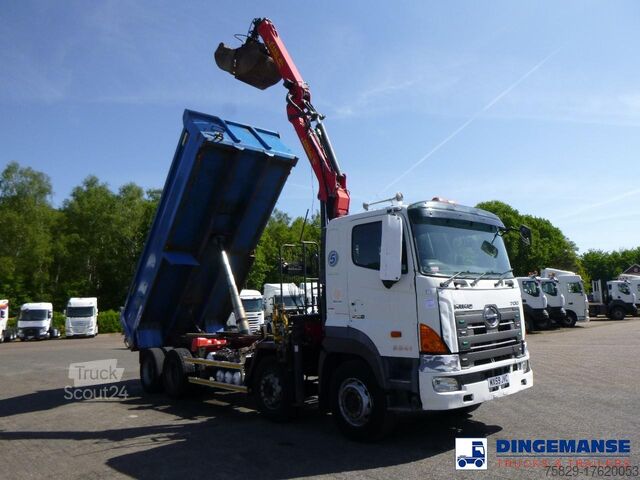Kraanwagen Hino FY1EUKA RHD + Palfinger E120L + grapple