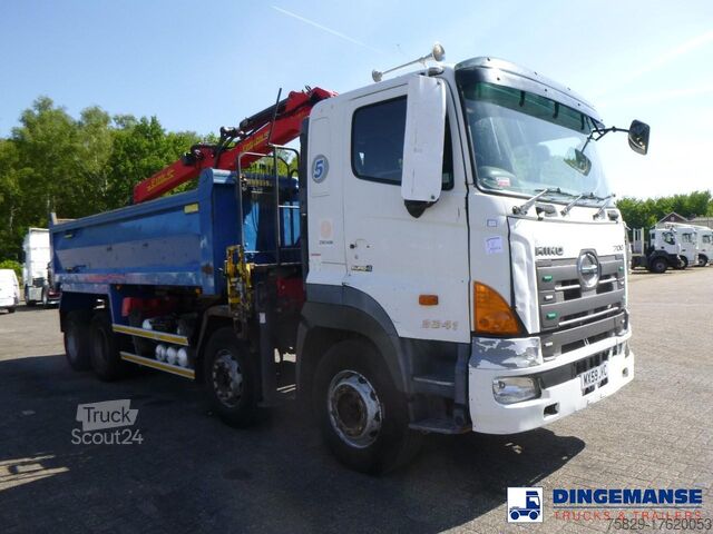 Kraanwagen Hino FY1EUKA RHD + Palfinger E120L + grapple