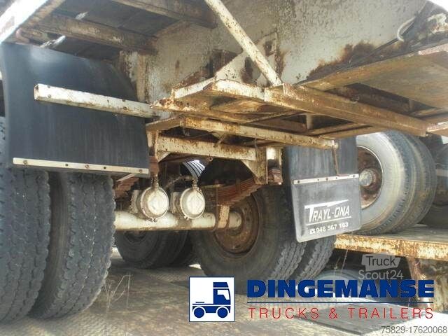 Dieplader Traylona 2-axle platform trailer 39000KG / Extendable 19M