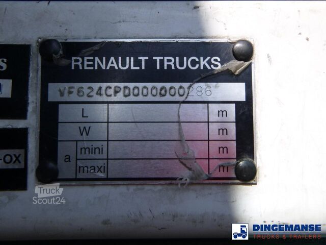 Šasija s kabino Renault Premium Lander 370 6x2 chassis + ADR