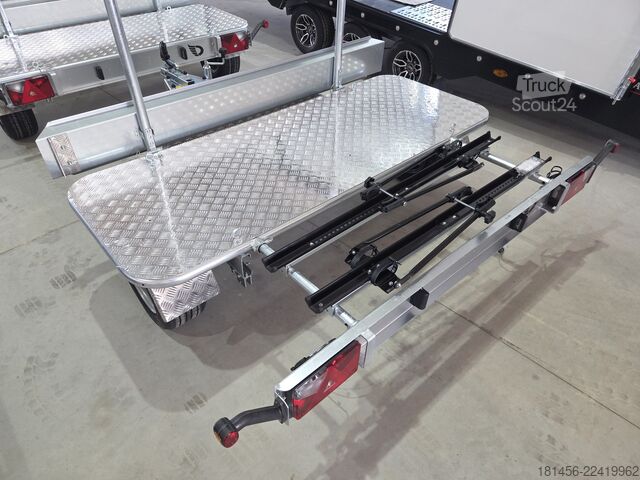 Remolque de automóvil Debon Querlader platzsparend Motorrad  Roller