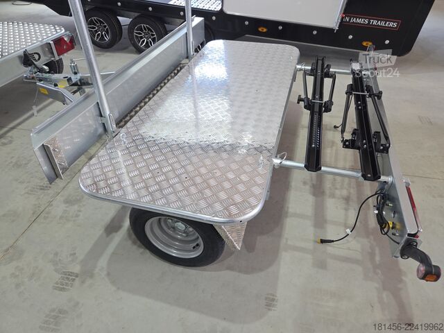 Remolque de automóvil Debon Querlader platzsparend Motorrad  Roller
