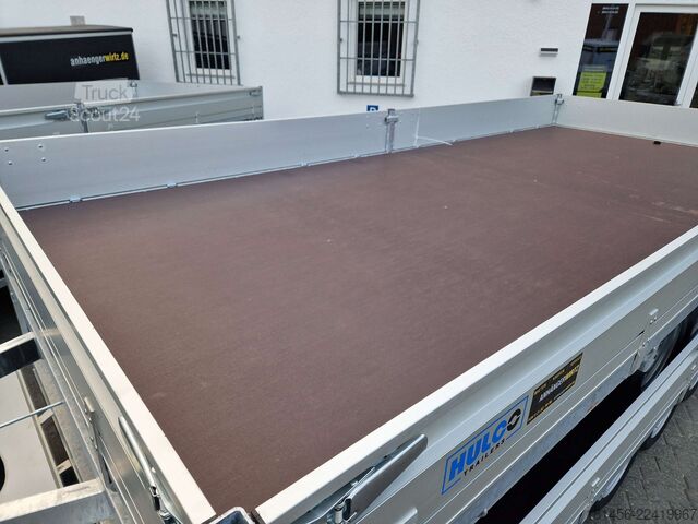 автомобилен ремарке HULCO Medax 502x223x30cm 3500kg Tridem lagernd