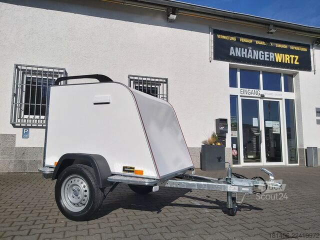 Dobozos Tomplan aero Isokoffer Mini TF2 145x110x90cm 750kg 100km/H Reling Trittbretter Neu verfügbar