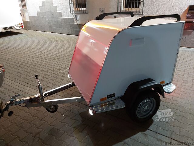 Dobozos Tomplan aero Isokoffer Mini TF2 145x110x90cm 750kg 100km/H Reling Trittbretter Neu verfügbar