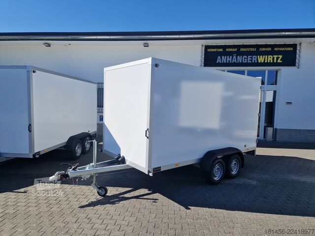 Személyautó utánfutó Wm Meyer direkt neuen AZ 2740/185 abholen nach Bestellung Sandwichkoffer 401x185x207cm 2700kg Neu