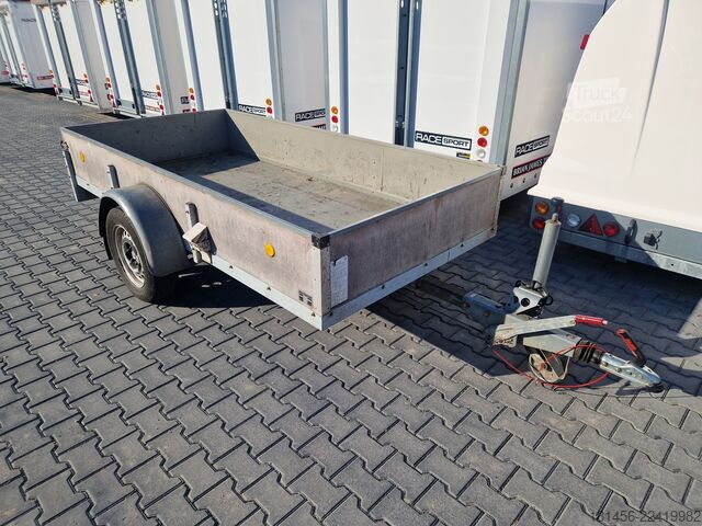 Autopiekabe Alf Fahrzeugbau offen Kasten gebremst 300x150cm gebrauch