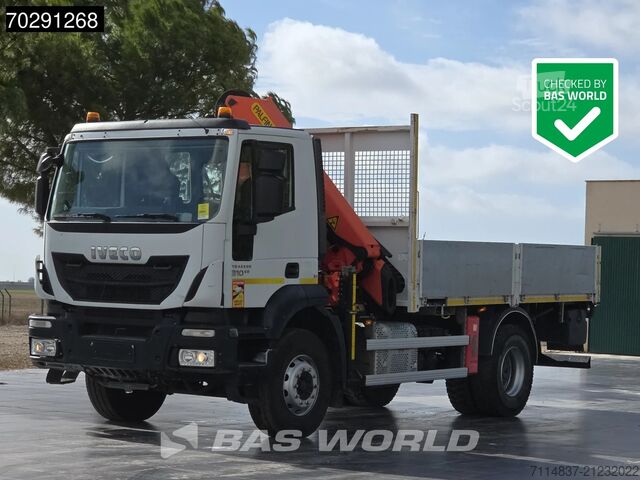 Open body Iveco Trakker 310 4X2 Palfinger PK14002 EH Crane Kran...