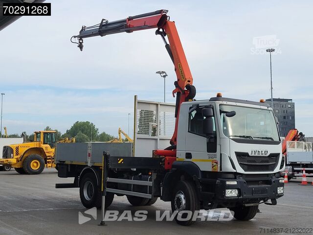 Open body Iveco Trakker 310 4X2 Palfinger PK14002 EH Crane Kran...