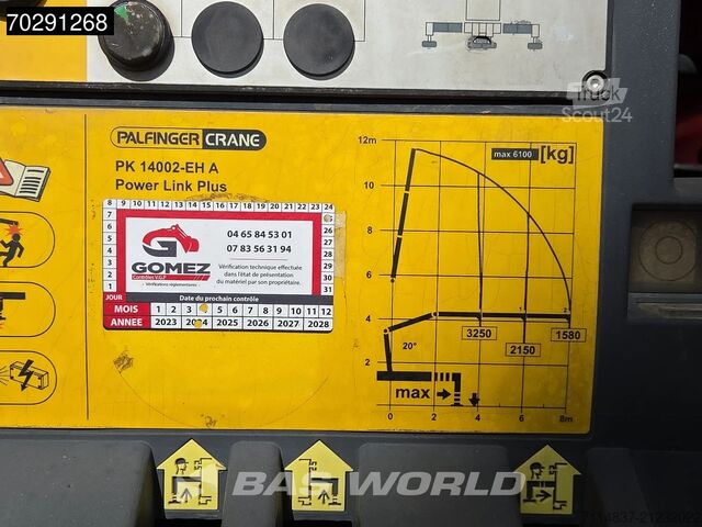 Open body Iveco Trakker 310 4X2 Palfinger PK14002 EH Crane Kran...