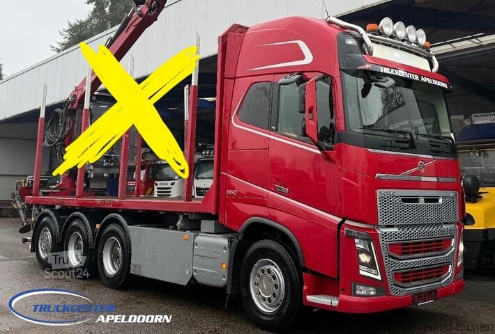 Plataforma remolque Volvo FH 16 - 650 8x4 Reductie assen